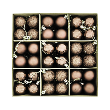 Yılbaşı Ağaç Süsleme Seti 72 Parça -Şampanya- Yılbaşı Ağaç Süsleme Seti 72 Parça -Şampanya-