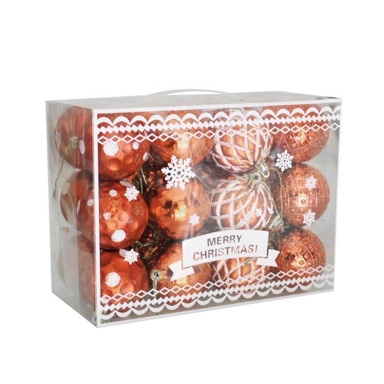 Yılbaşı Ağaç Süsleme Seti 24 Parça -Şampanya- Yılbaşı Ağaç Süsleme Seti 24 Parça -Şampanya-