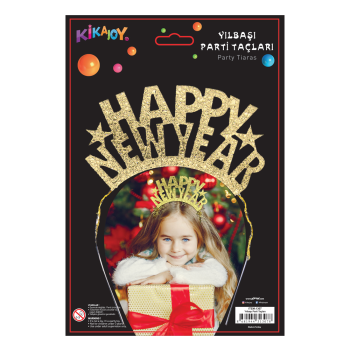 Yılbaşı Aksesuar -Happy New Year Taç- Yılbaşı Aksesuar -Happy New Year Taç-