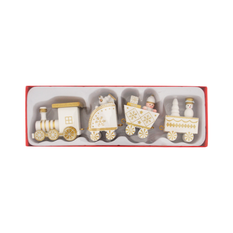 Yılbaşı Ahşap Dekor -Süslü Tren- Yılbaşı Ahşap Dekor -Süslü Tren-