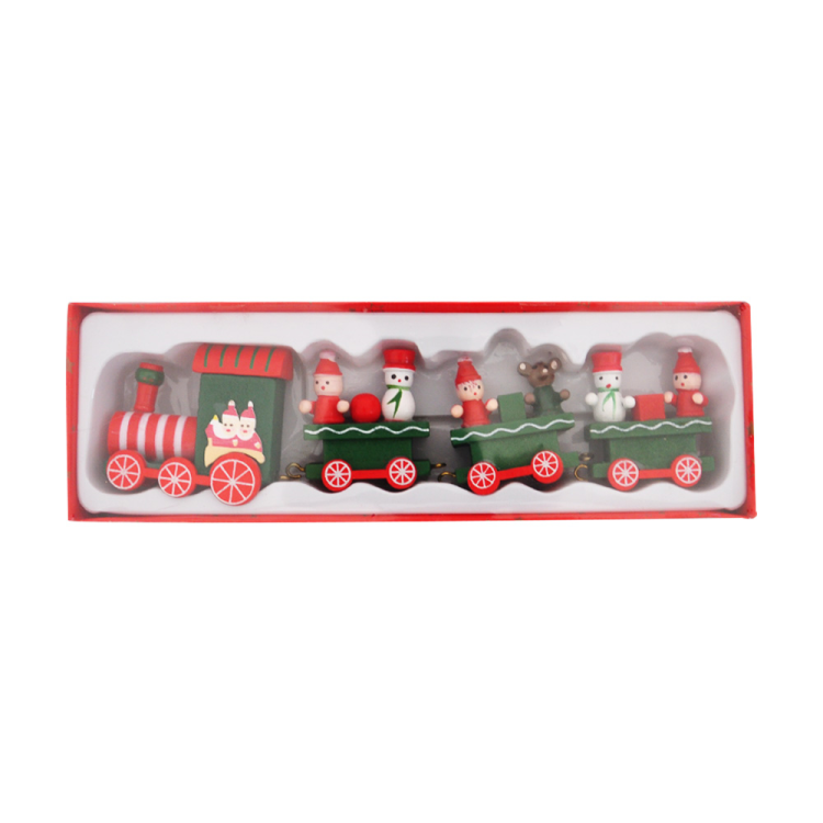 Yılbaşı Ahşap Dekor -Süslü Tren- Yılbaşı Ahşap Dekor -Süslü Tren-