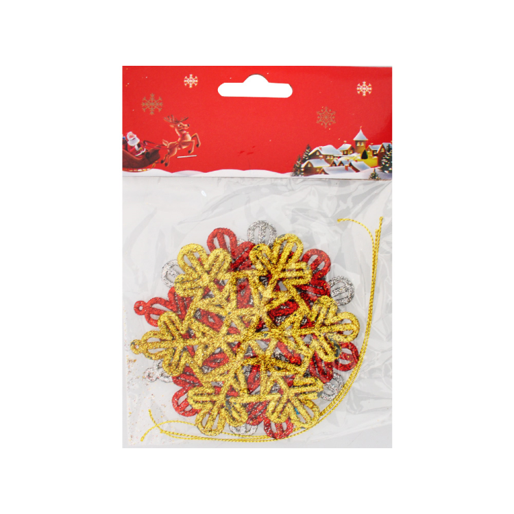 Yılbaşı Ağaç Süsü Simli 3lü Yılbaşı Ağaç Süsü Simli 3lü