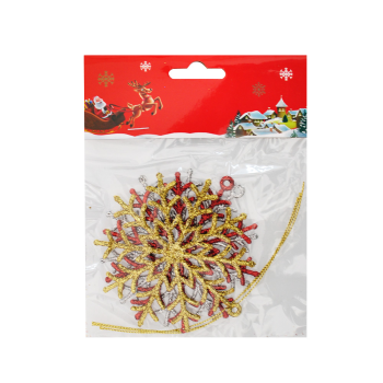 Yılbaşı Ağaç Süsü Simli 3lü Yılbaşı Ağaç Süsü Simli 3lü