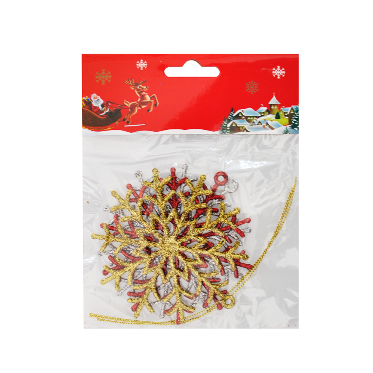 Yılbaşı Ağaç Süsü Simli 3lü Yılbaşı Ağaç Süsü Simli 3lü