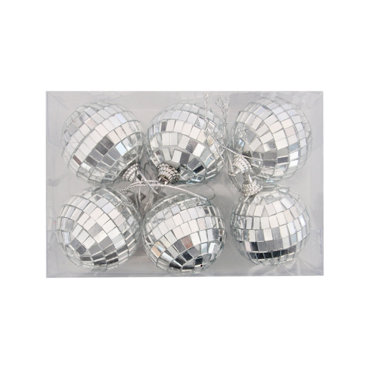 5cm Aynalı Dekor Top 6lı 5cm Aynalı Dekor Top 6lı