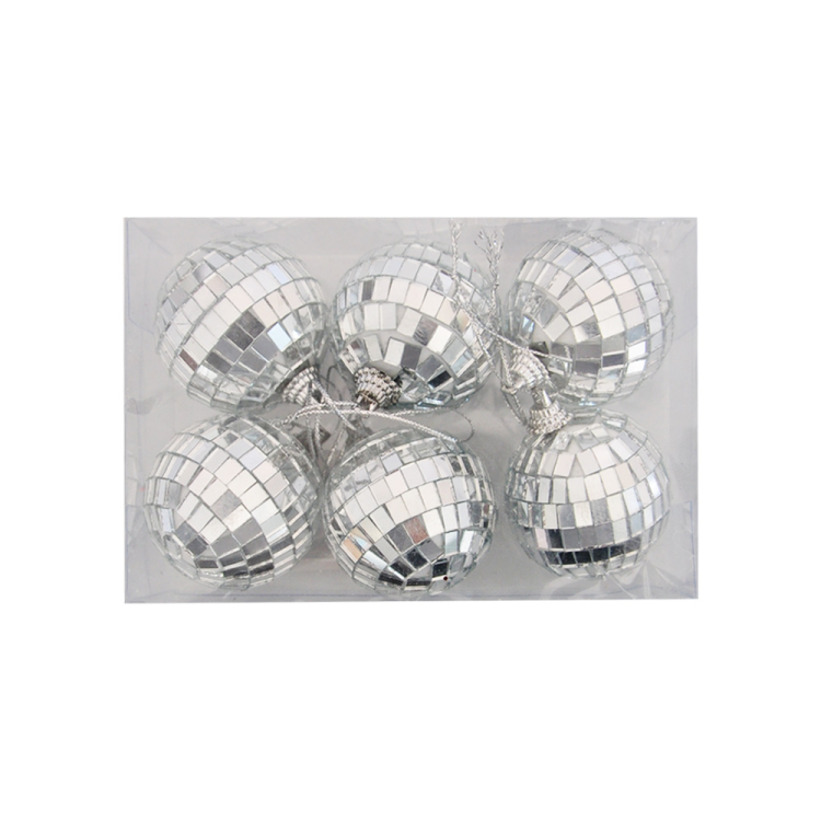 4cm Aynalı Dekor Top 6lı 4cm Aynalı Dekor Top 6lı