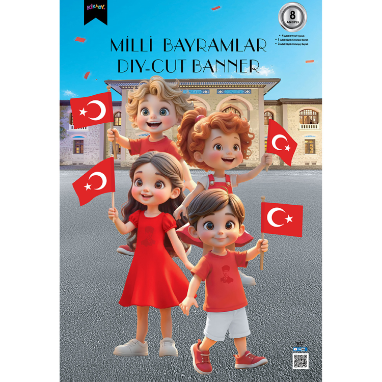 Milli Bayramlar Dıy-Cut Özel Kesim Banner