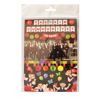 Okul Sınıf Süsleme Seti - Yaşasın Cumhuriyet Okul Sınıf Süsleme Seti - Yaşasın Cumhuriyet