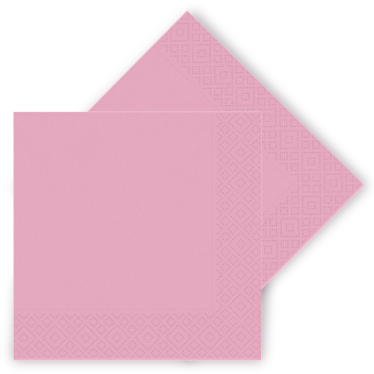 Peçete 33x33 16lı -Makaron Pembe-