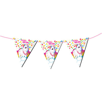 Rainbow Unicorn Üçgen Flama Rainbow Unicorn Üçgen Flama