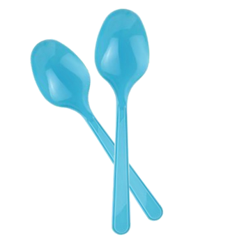 Plastik Kaşık 10lu -Turkuaz- Plastik Kaşık 10lu -Turkuaz-