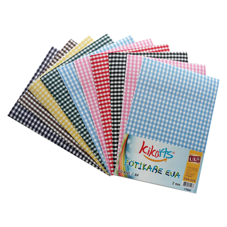 A4 Eva Tabaka Metalik 10lu -Karışık- A4 Eva Tabaka Metalik 10lu -Karışık-