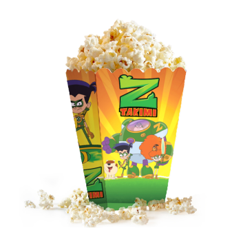 Popcorn Kutusu 8li -Z Takımı- Popcorn Kutusu 8li -Z Takımı-