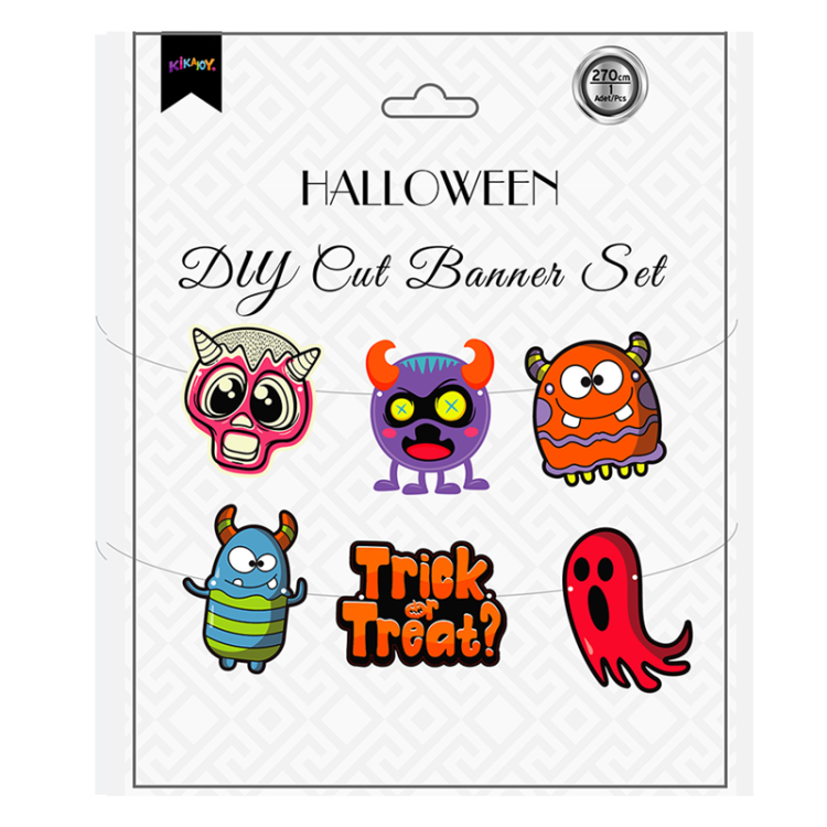 Halloween Monster DIY-CUT Özel Kesim Banner Halloween Monster DIY-CUT Özel Kesim Banner