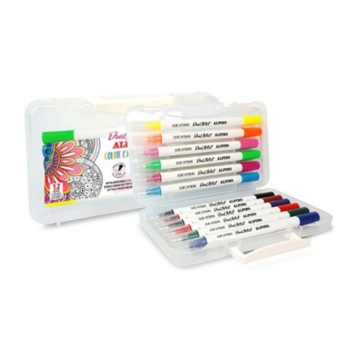 ALPINO AR-000186 DUAL ARTIST KEÇELİ KALEM 12 RENK ÇİFT YÖNLÜ