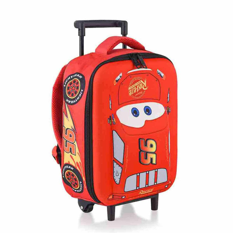 CARS ÇEKÇEKLİ ANAOKULU ÇANTASI BOX BUDDY ^