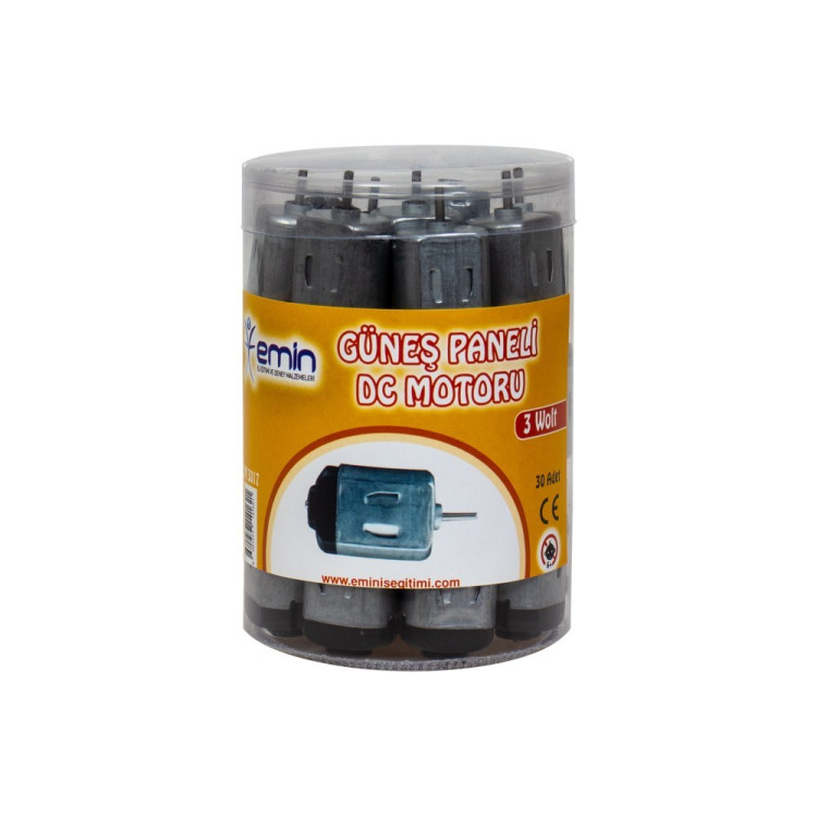EMİM EM-3017 SOLAR (VARISTOR) DC MOTOR 3 WOLT 40LI*1000