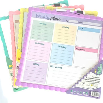 MİKRO JL-116 MAGNETİK ÇİFT TARAFLI YAZI TAHTASI 29CMX29CM 12 Lİ*8