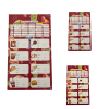 SVN BLİSTERLİ KLASİK OKUL ETİKETİ 60'LI (KIZ) 3 LÜ*50