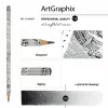 HAPPY GRAPHİX 21-0062-17 JUMBO KURŞUN KALEM 4B 3,5MM GAZETE 30LU PAKET