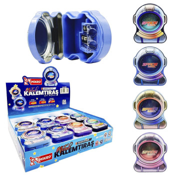 MİKRO MK-8399 KALEMTIRAŞ SPACE TRAVEL 24'LÜ