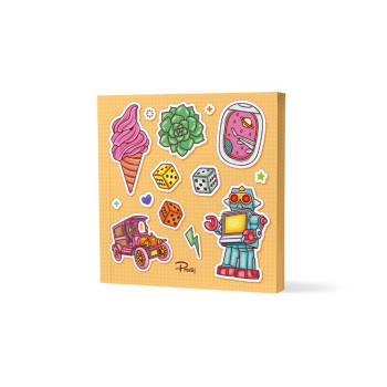 PRESTİJ  PRJ-010 13X13 SİMLİ DEFTER 48'Lİ