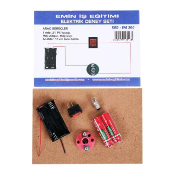 EMİN EM300 ELEKTRİK DENEY SETİ*288
