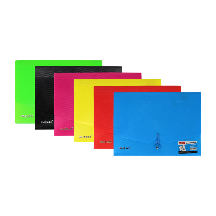 GLOBOX 2072 13 BÖLMELİ KÖRÜKLÜ DOSYA *30