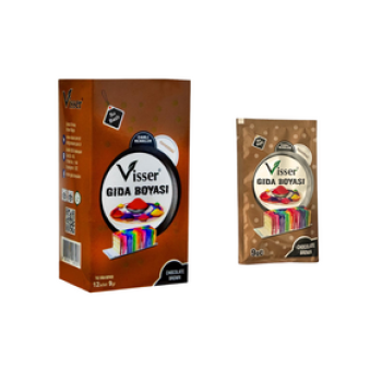 VİSSER GIDA BOYASI KAHVE TOZ 12'Li*24 VİSSER GIDA BOYASI KAHVE TOZ 12'Li*24