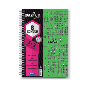 U-DEEP PP KAPAK AYRAÇLI DEFTER 5+3 200YP*22 U-DEEP PP KAPAK AYRAÇLI DEFTER 5+3 200YP*22