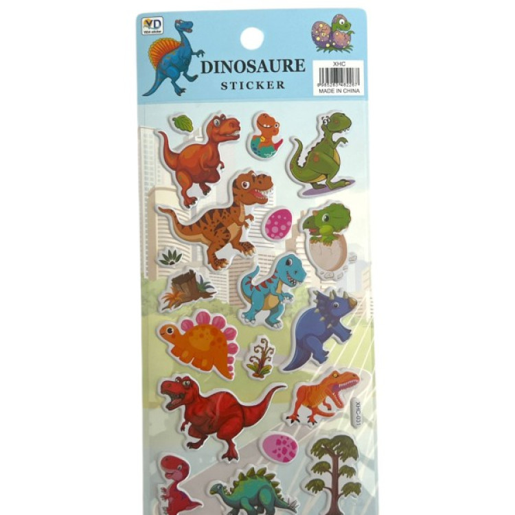 ALPER XHC KABARTMALI STİCKER 12Lİ*100