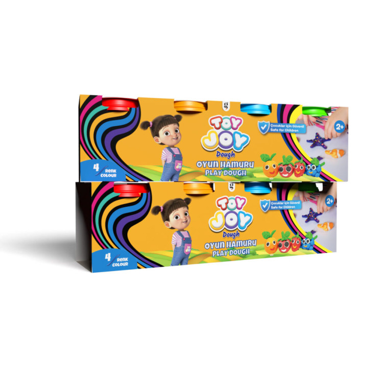 TOY JOY DOUGH 4 RENK OYUN HAMURU *24*****