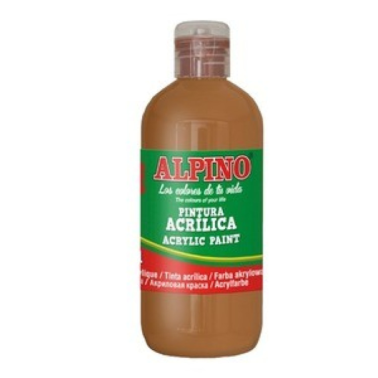 ALPINO DM-030180 TEMPERA SULU BOYA 250ML-KAHVERENGİ