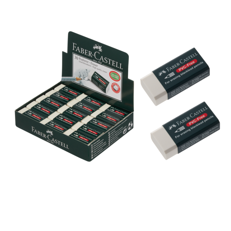 FABER CASTELL 7085 KILIFLI BEYAZ SİLGİ 20Lİ *30
