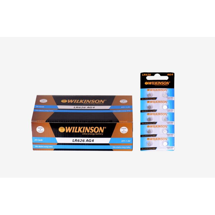 WILKINSON AG4 ALKALİNE PİL 10'LU PAKET *20