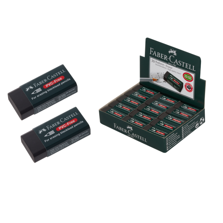 FABER CASTELL 7089 SİYAH SİLGİ 30'LU *30