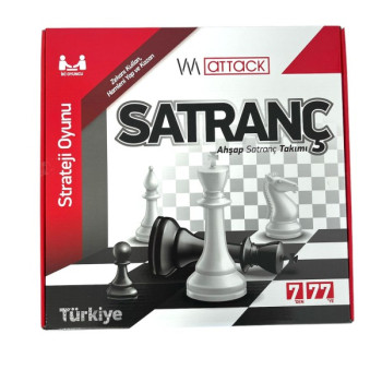 ATTACK AHŞAP SATRANÇ TAKIMI *38
