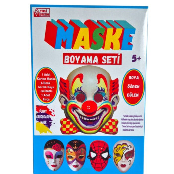ANADOLU MASKE BOYAMA SETİ*20