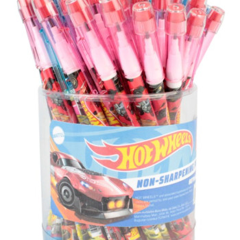 KAMP.CEM HW-5804 HOTWHEELS GEÇMELİ KALEM 50 Lİ ^ KAMP.CEM HW-5804 HOTWHEELS GEÇMELİ KALEM 50 Lİ ^