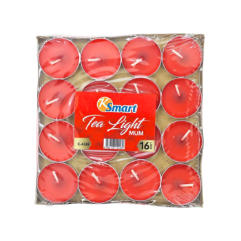 KSMART K-4269 KIRMIZI MUM 16'LI *120 KSMART K-4269 KIRMIZI MUM 16'LI *120