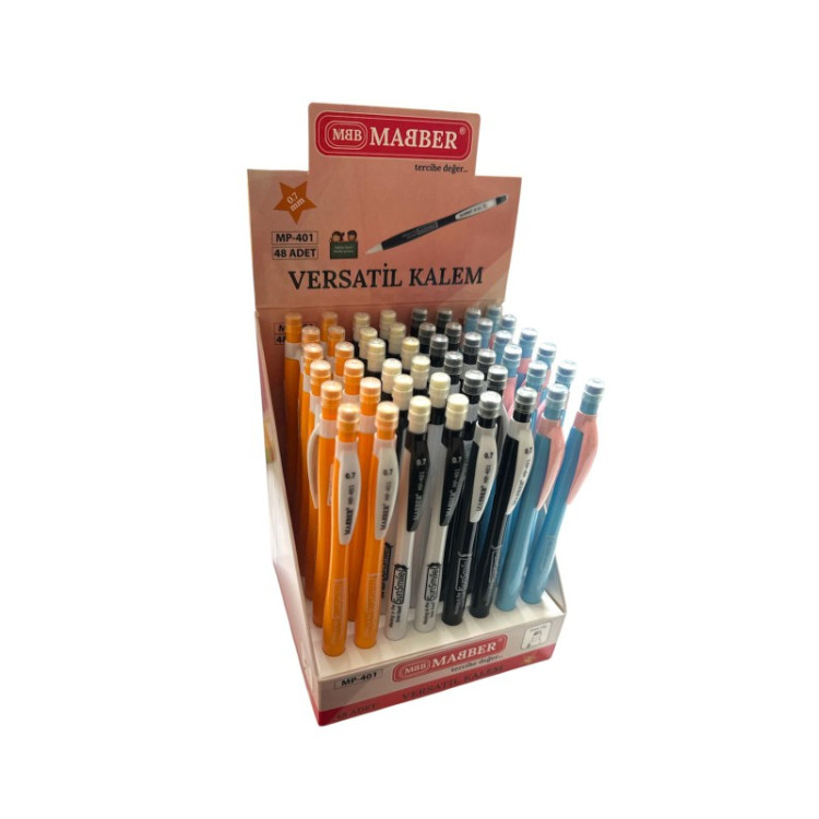 MABER MP-401 STANDLI VERSATİL KALEM 07MM 48Lİ