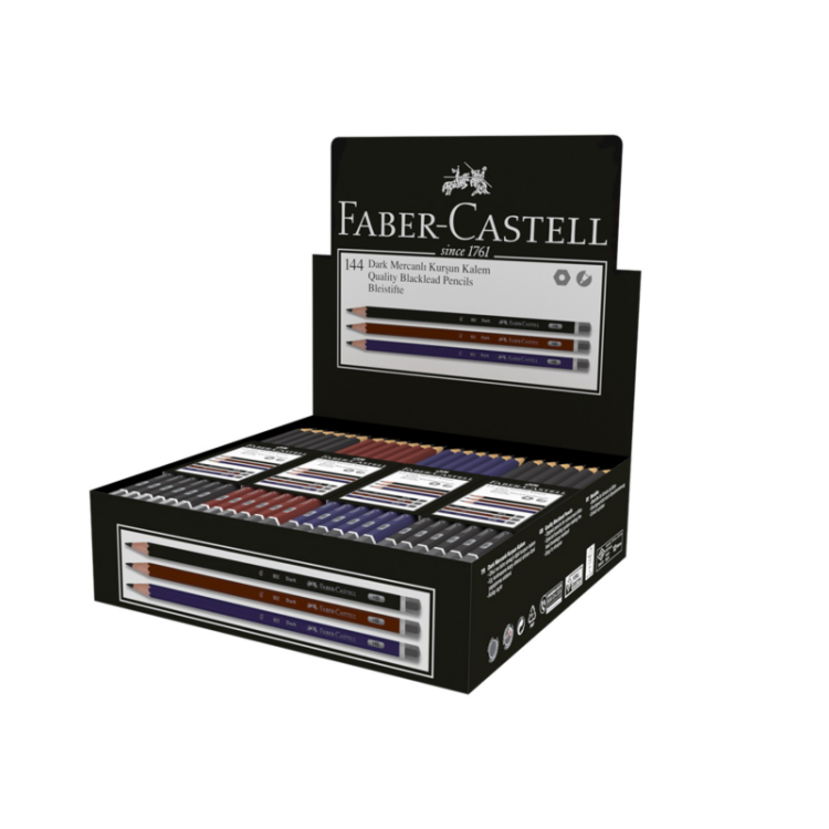 FABER C. DARK MERCANLI KURŞUN KALEM 144LÜ