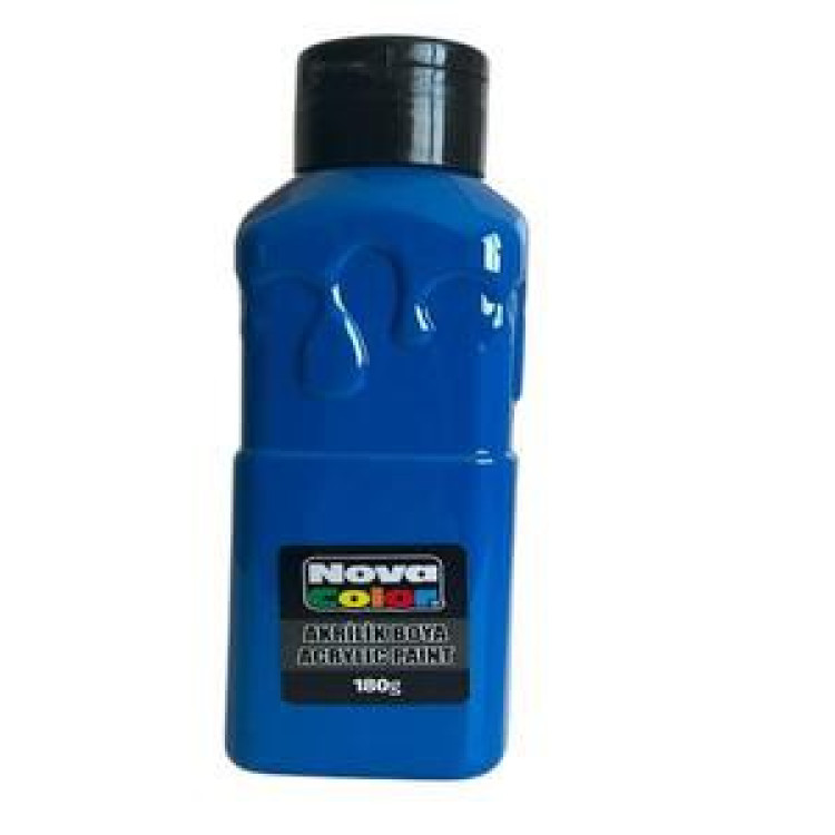 NOVA COLOR NC-1003 MAVİ AKRİLİK BOYA 180 GR
