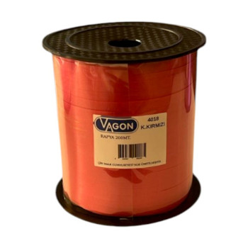 4018 RAFYA 200MT KOYU KIRMIZI *100 >