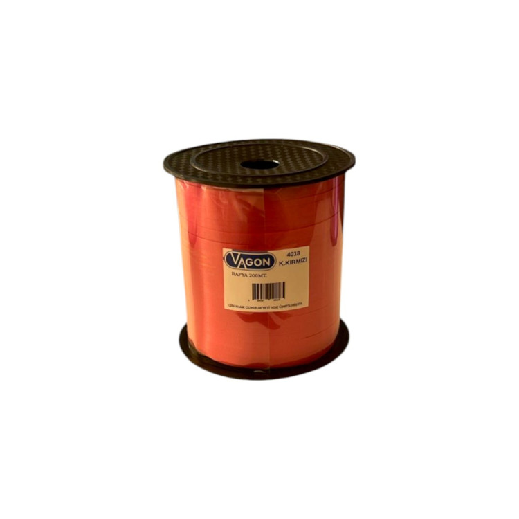 4018 RAFYA 200MT KOYU KIRMIZI *100 >