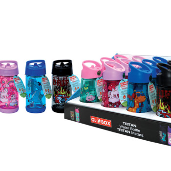 GLOBOX 3114 BASKILI PP MATARA 500ML 12'Lİ *4