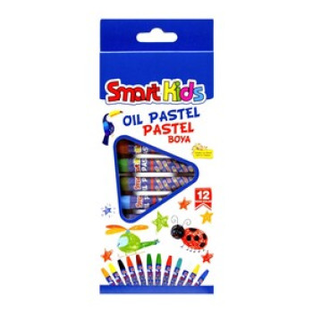 SMART KİDS 3557 PASTEL BOYA 12 RENK *144 >
