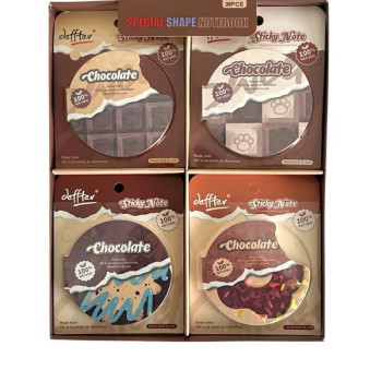 DEFFTER 4410 CHOCOLATE 105X130 YAPIŞKANLI NOT DEFTERİ 36'LI > DEFFTER 4410 CHOCOLATE 105X130 YAPIŞKANLI NOT DEFTERİ 36'LI >