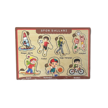 AHŞAP PUZZLE SPOR DALLARI HEDİYELİ DERGİ