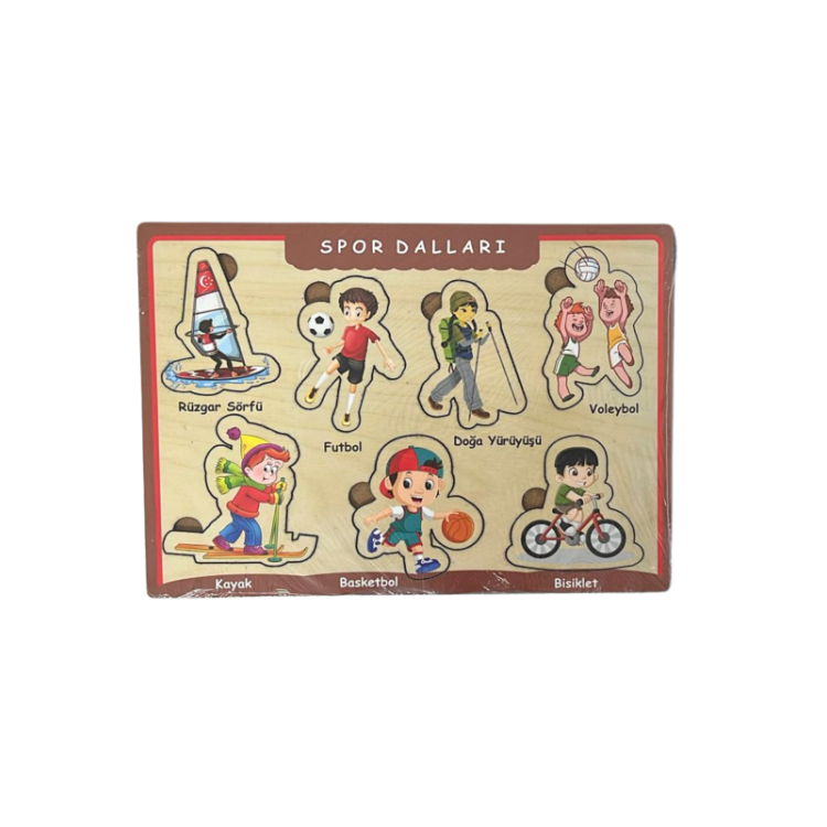 AHŞAP PUZZLE SPOR DALLARI HEDİYELİ DERGİ